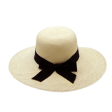 Emma Sun hat Genuine Panama hat bow